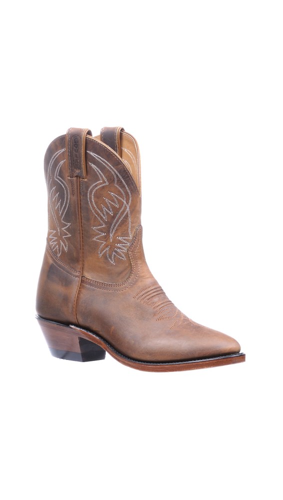 Boulet | Women's Leather Sole - Medium Cowboy Toe