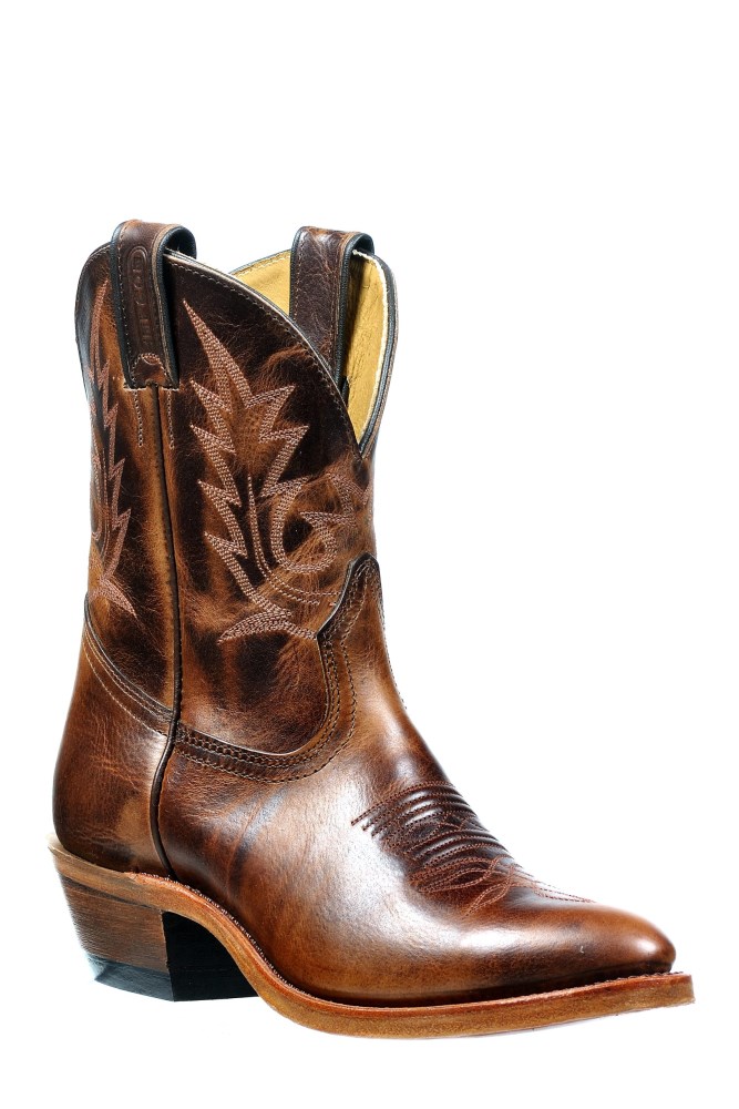 Boulet | Women's Leather Sole - Medium Cowboy Toe