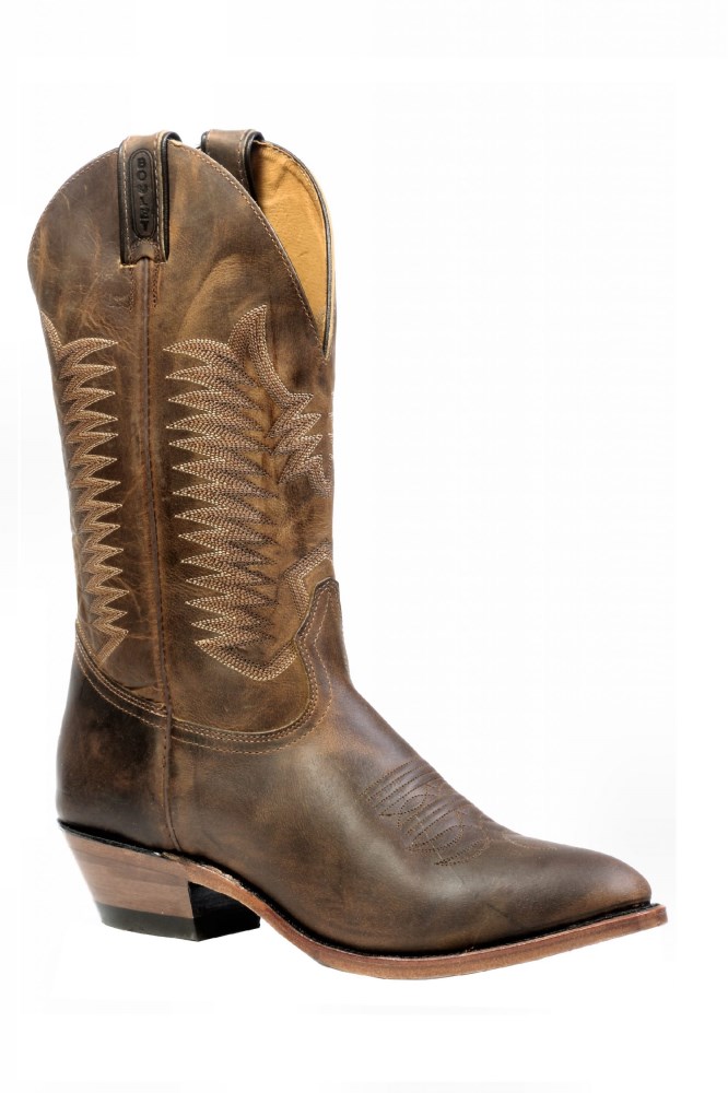 Boulet | Men's Leather Sole - Medium Cowboy Toe