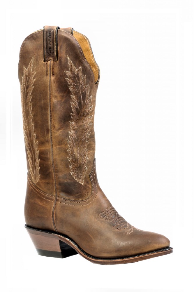 Boulet | Women's Leather Sole - Medium Cowboy Toe